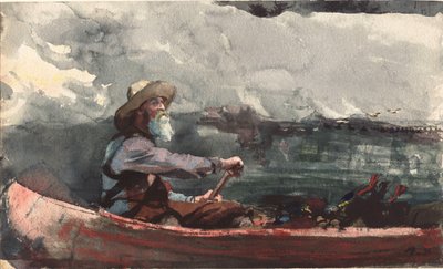 Adirondacks Guide by Winslow Homer